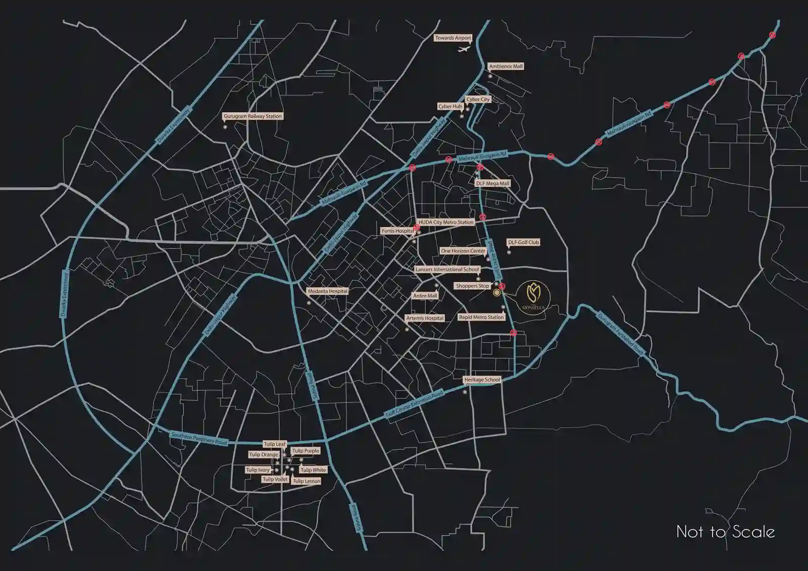 tulip-monsella-location-map